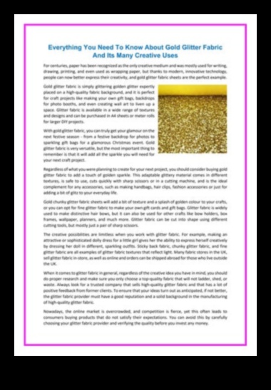 Τεχνικές χειροτεχνίας για διακοσμημένα υφάσματα: Προσθέτοντας λάμψη στο ύφασμα