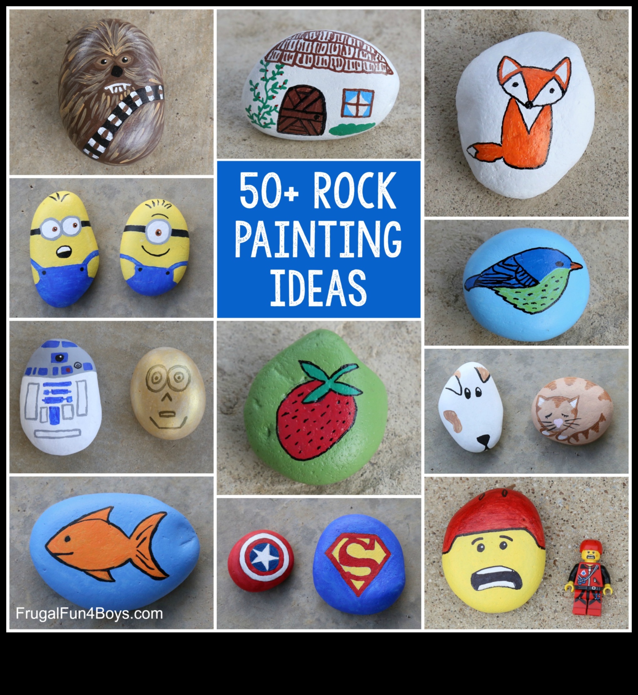 DIY Kids' Painted Rocks: Crafting Nature-inspired Masterpieces