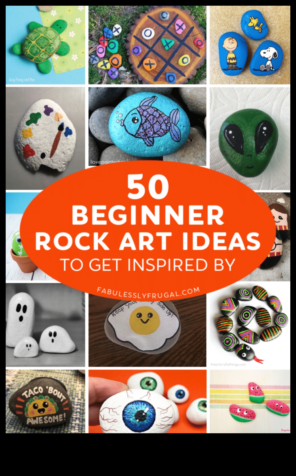 DIY Kids' Painted Rocks: Crafting Nature-inspired Masterpieces