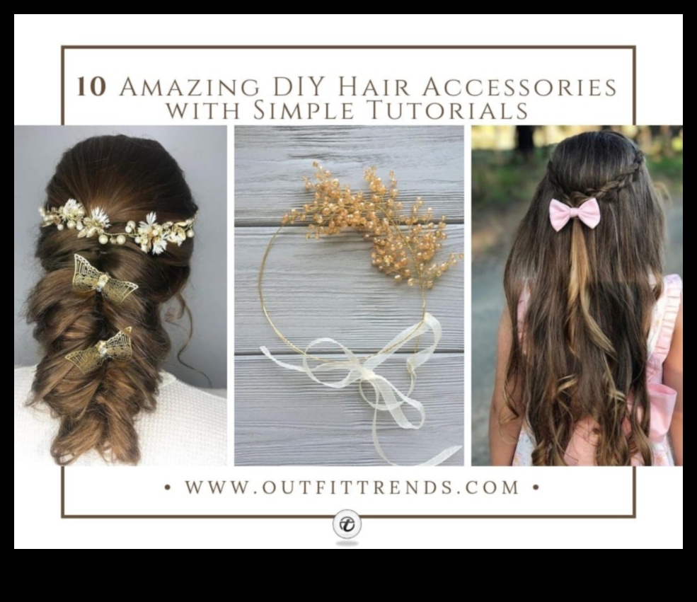 Αξεσουάρ μαλλιών DIY: Προσθέστε στυλ στις τρέσες σας