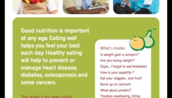 Καλή διατροφή τα επόμενα χρόνια: Βασικά στοιχεία γηριατρικής διατροφής