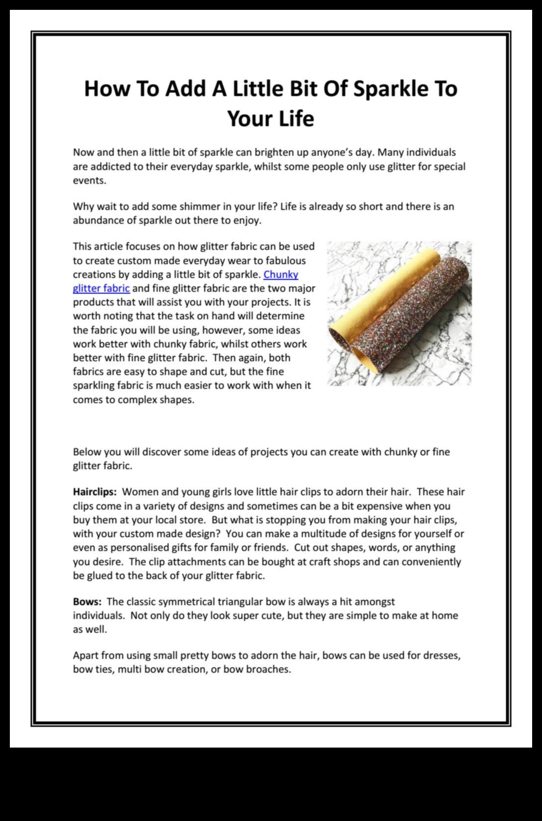 Τεχνικές χειροτεχνίας για διακοσμημένα υφάσματα: Προσθέτοντας λάμψη στο ύφασμα